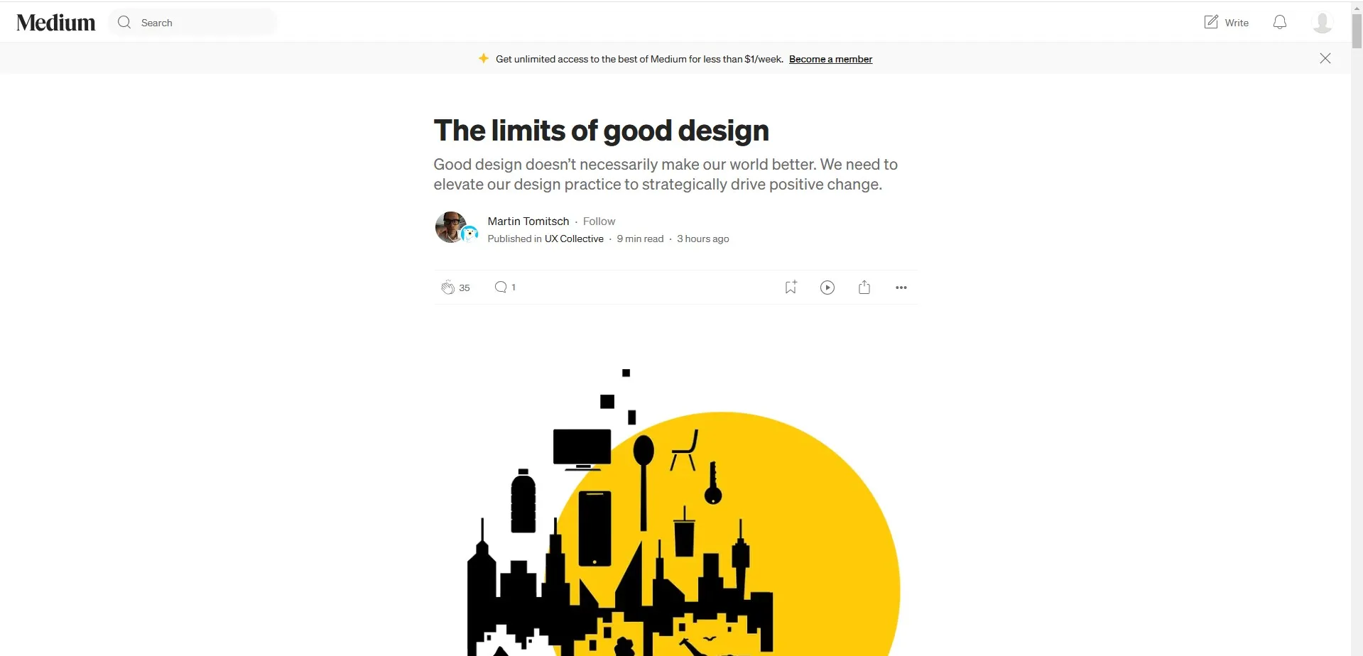 L'article The Limits of Good Design explore les perspectives sociales et environnementales de nos métiers pour cette revue de presse UX #9.