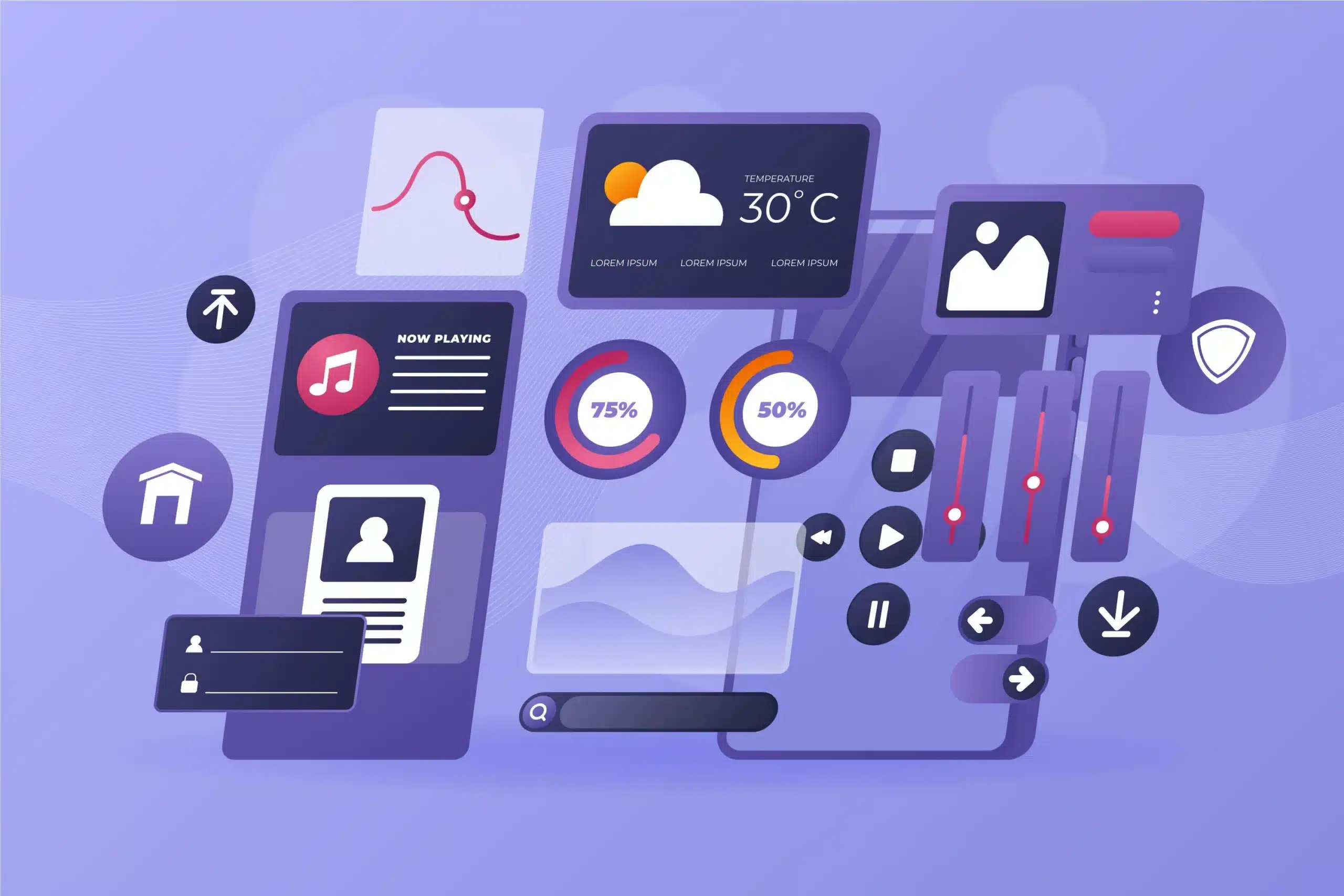 Quels éléments d'un écran intégrés ? A quel endroit ? Tel bouton a-t-il un impact positif sur la conversion ? Autant d'élément qui nécessitent d'analyser les KPI et de mettre en place un UX data-driven design. 