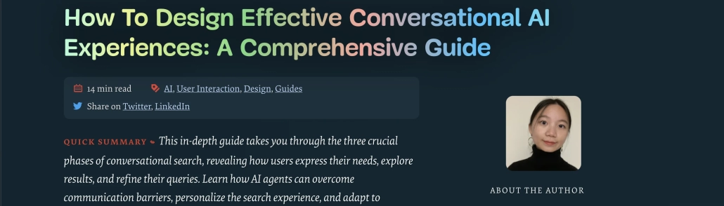 Guide complet afin de concevoir des expériences d'IA conversationnelle efficaces